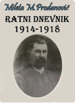 Mileta Prodanović - Ratni dnevnik 1914 - 1918
